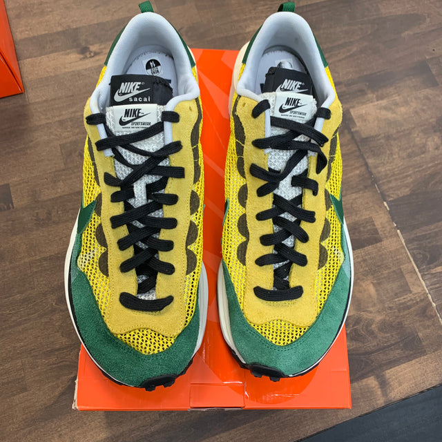 Sacai Yellow Stadium Green Vaporwaffle (USED)