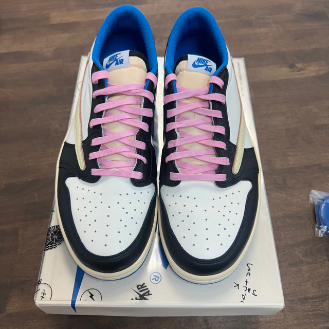 Travis Scott Fragment Jordan 1 Low (Lightly Worn)