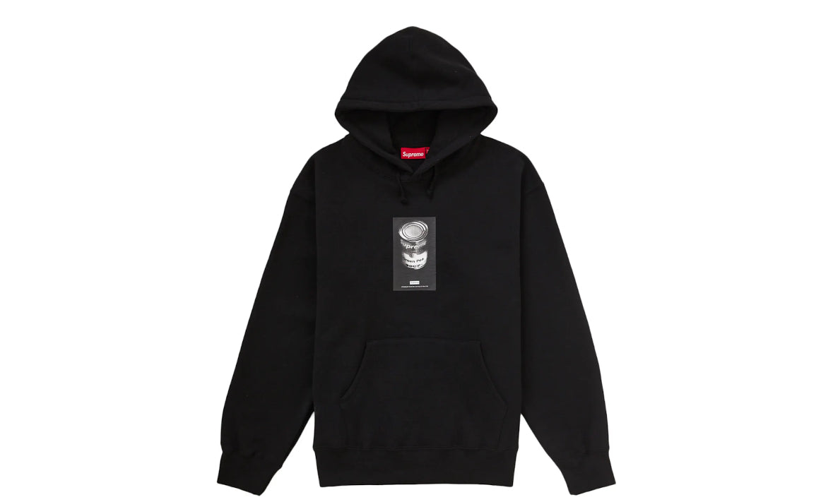 Supreme Soup Can Hoodie Black