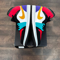 Bred Multi-color Jordan 1 Mid (USED)