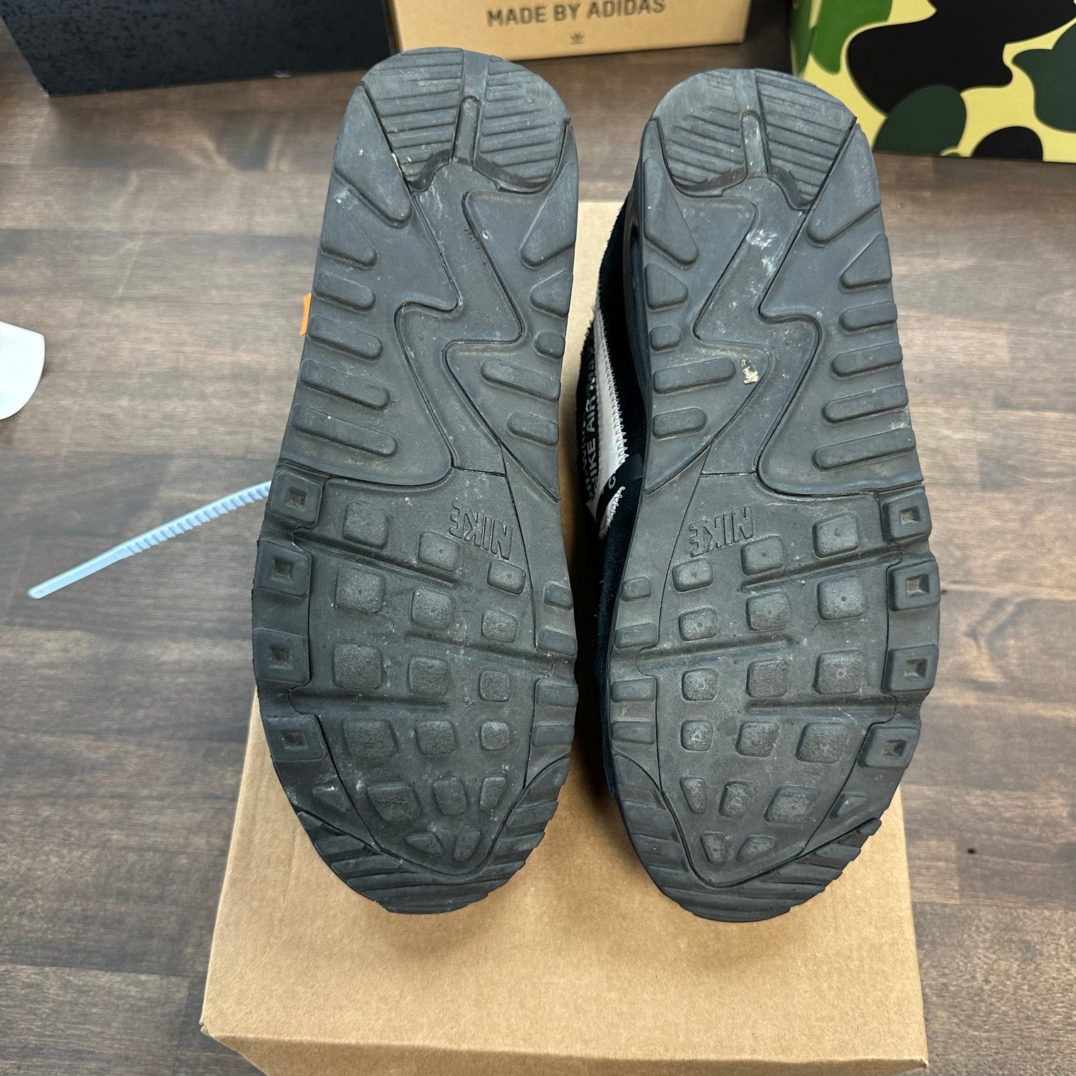 Black Off White Air Max 90 (USED, No Box)