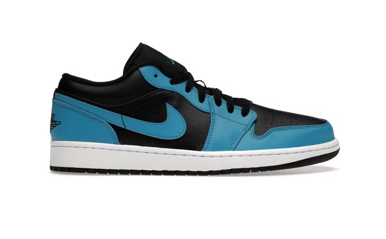 Laser Blue Black Jordan 1 Low