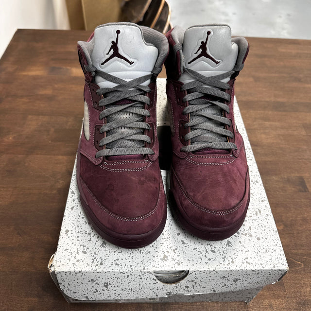 Burgundy Jordan 5 (USED)