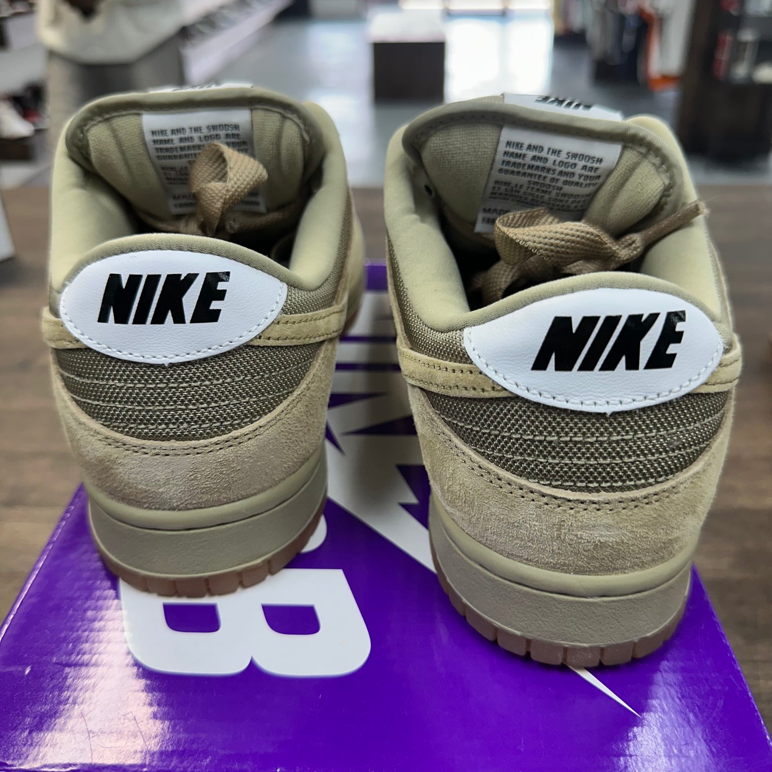 Nike Dunk SB Pro B Low Parachute Beige (USED)