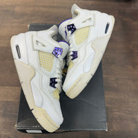 Metallic Court Purple Jordan 4 (USED)