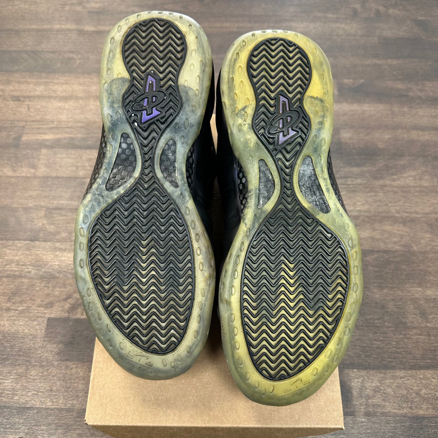 Eggplant Nike Foamposite (USED,NO BOX) (2017)