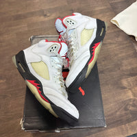 Fire Red Jordan 5 (USED)