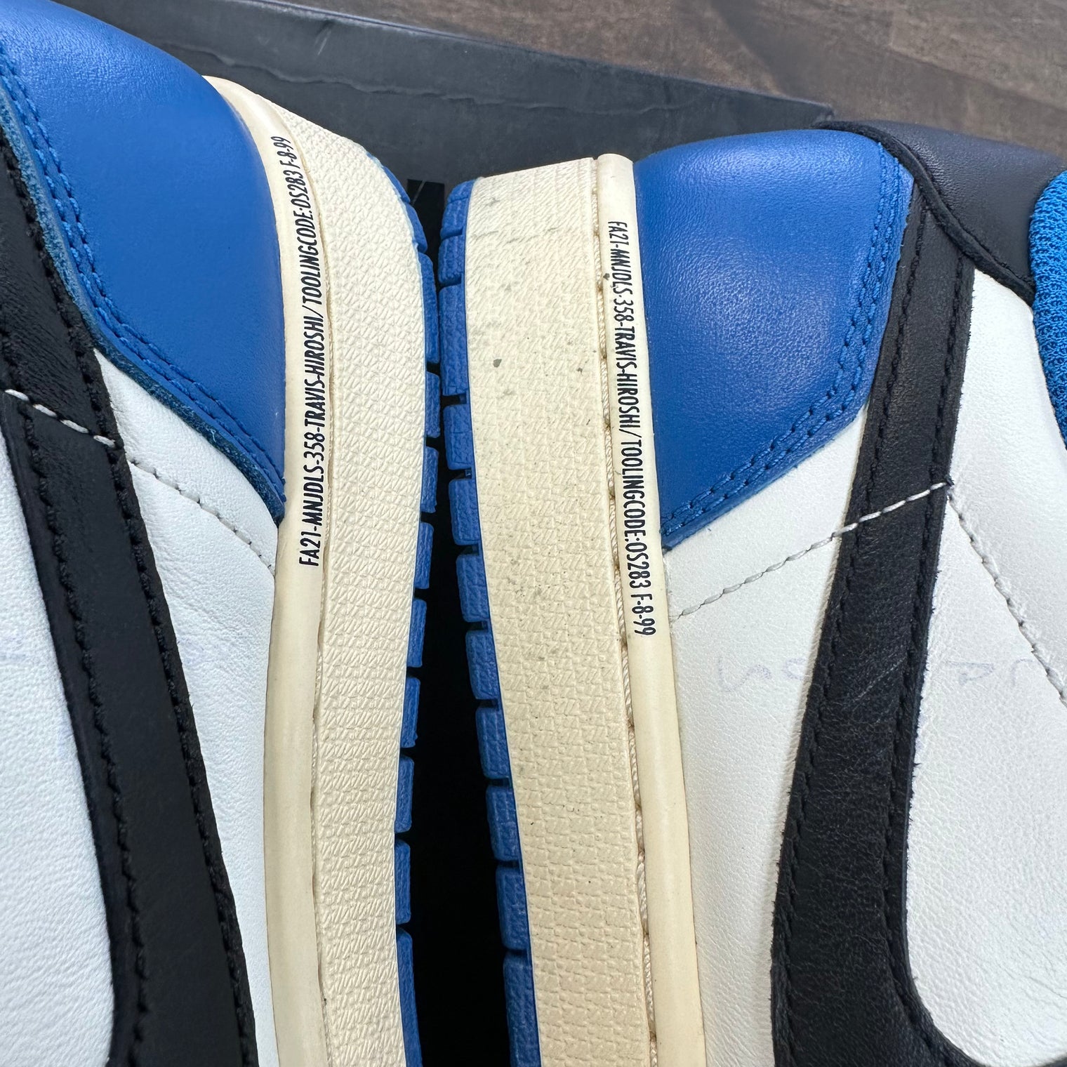 Travis Scott Jordan 1 Low Fragment (USED, No box)