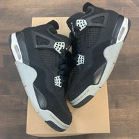Jordan 4 Black Canvas (USED NO BOX)