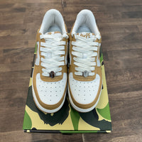 White Beige Bapesta Low (USED)