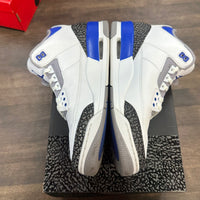 Racer Blue Jordan 3 (USED)