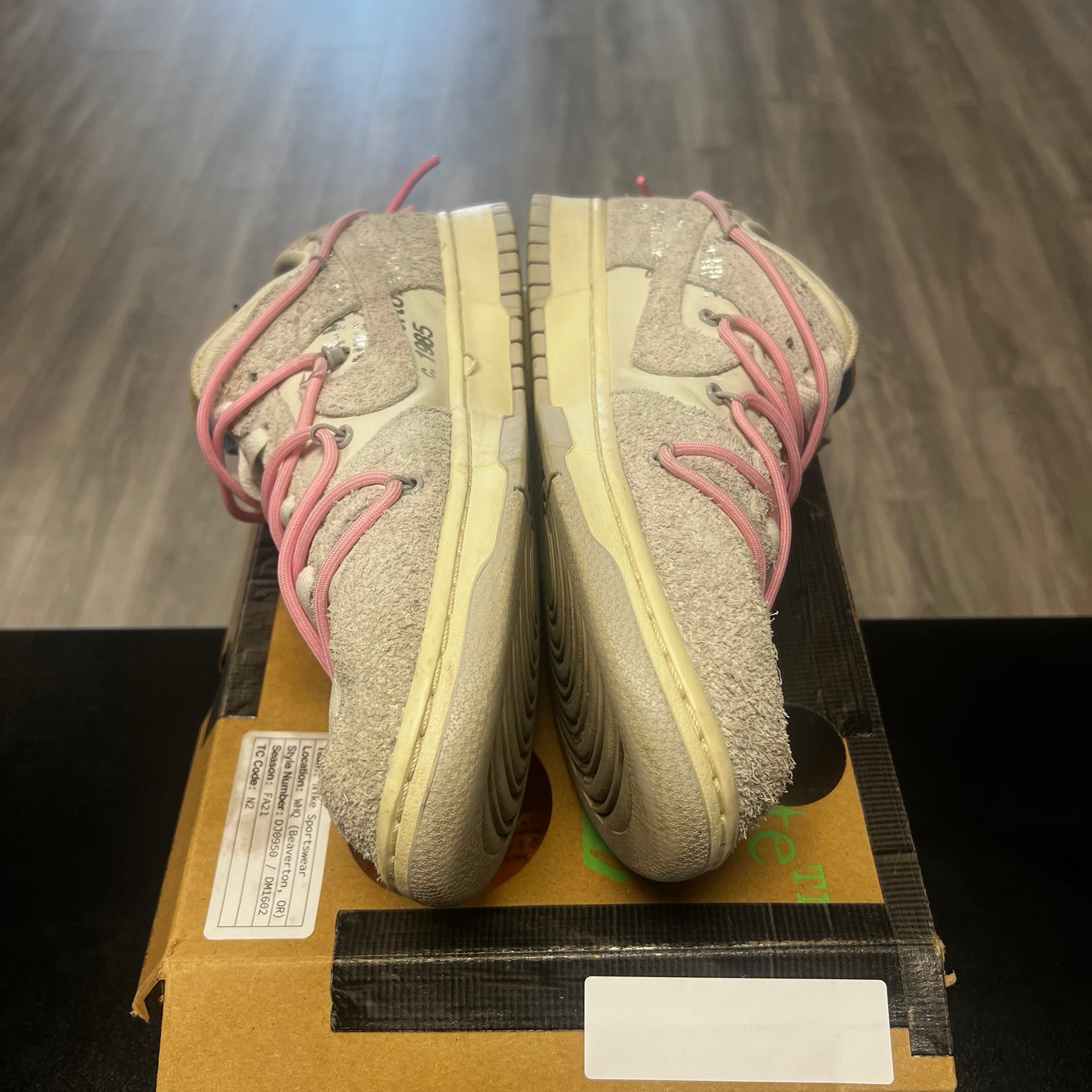 Nike Dunk Low Off-White Lot 34 (USED)