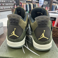 Craft Olive Jordan 4 (USED,No Insole)