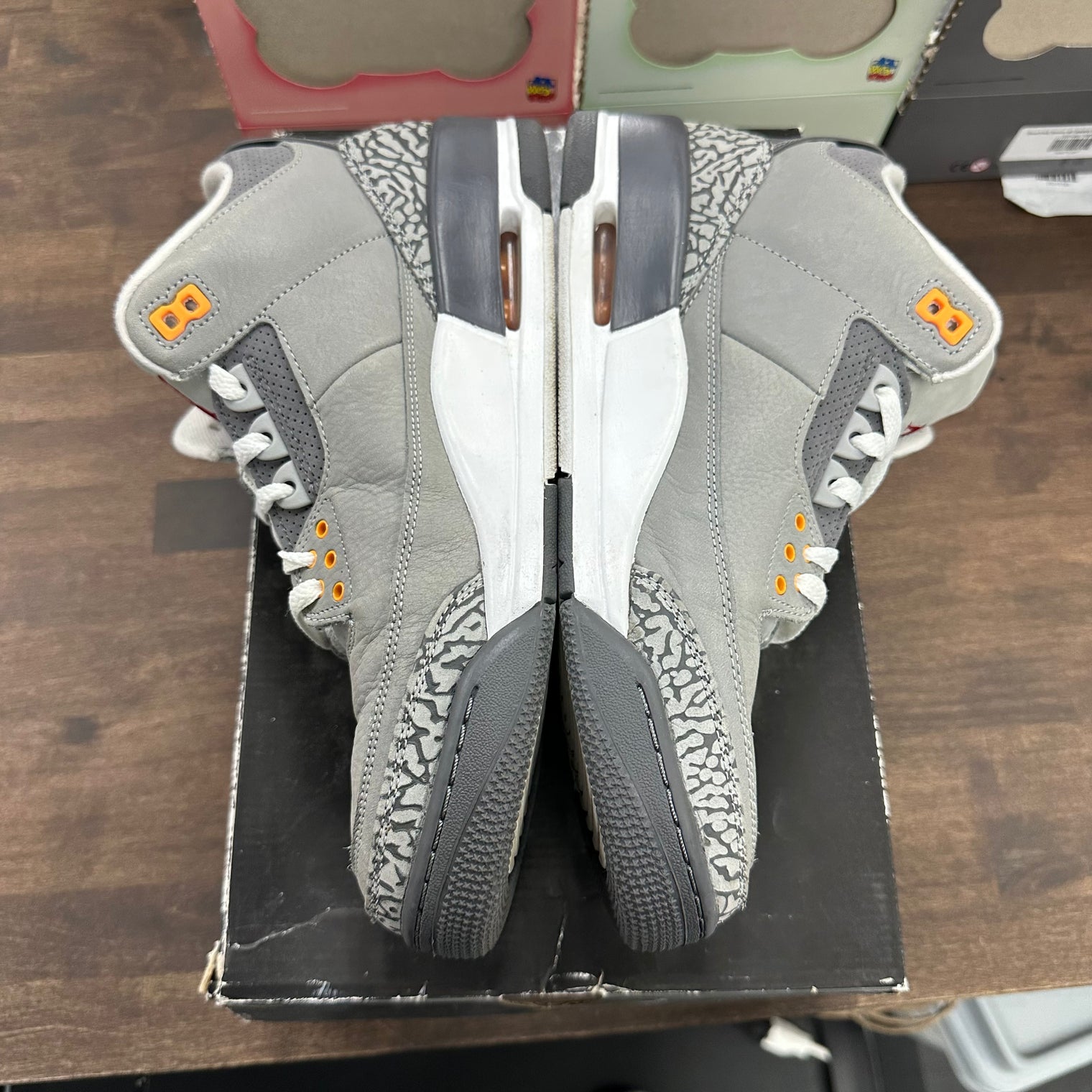 Cool Grey Jordan 3 (USED, No Box)