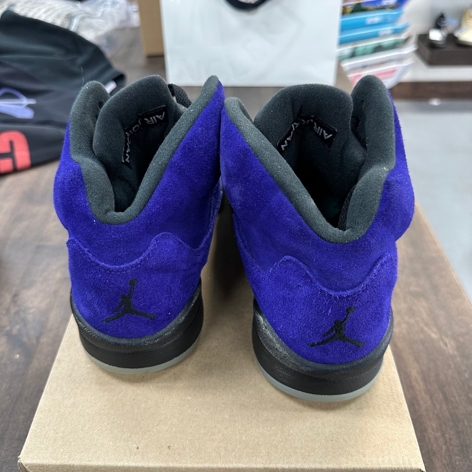 Alternate Grape Jordan 5 (USED, No Box)