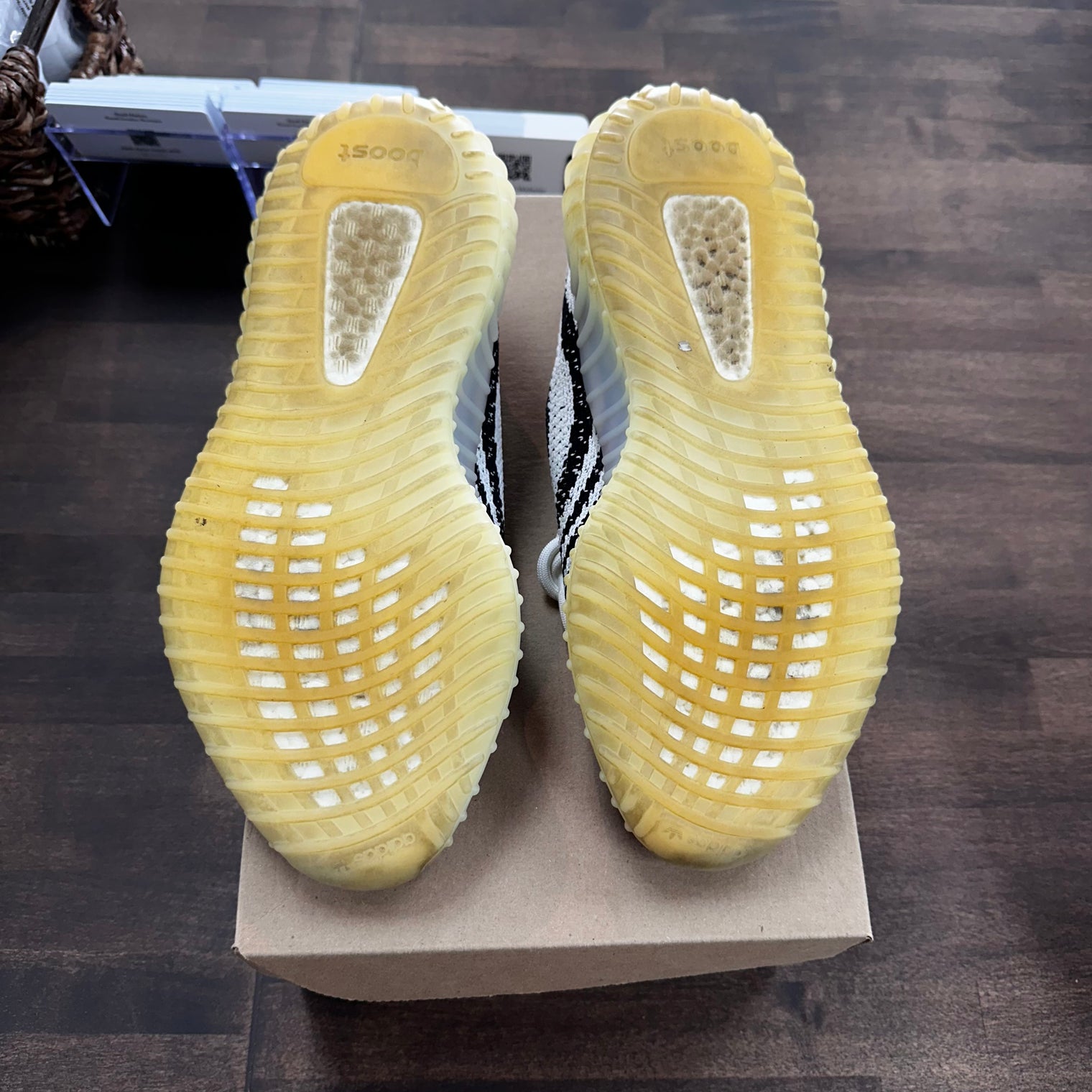 Zebra Yeezy 350 (USED, No Box)