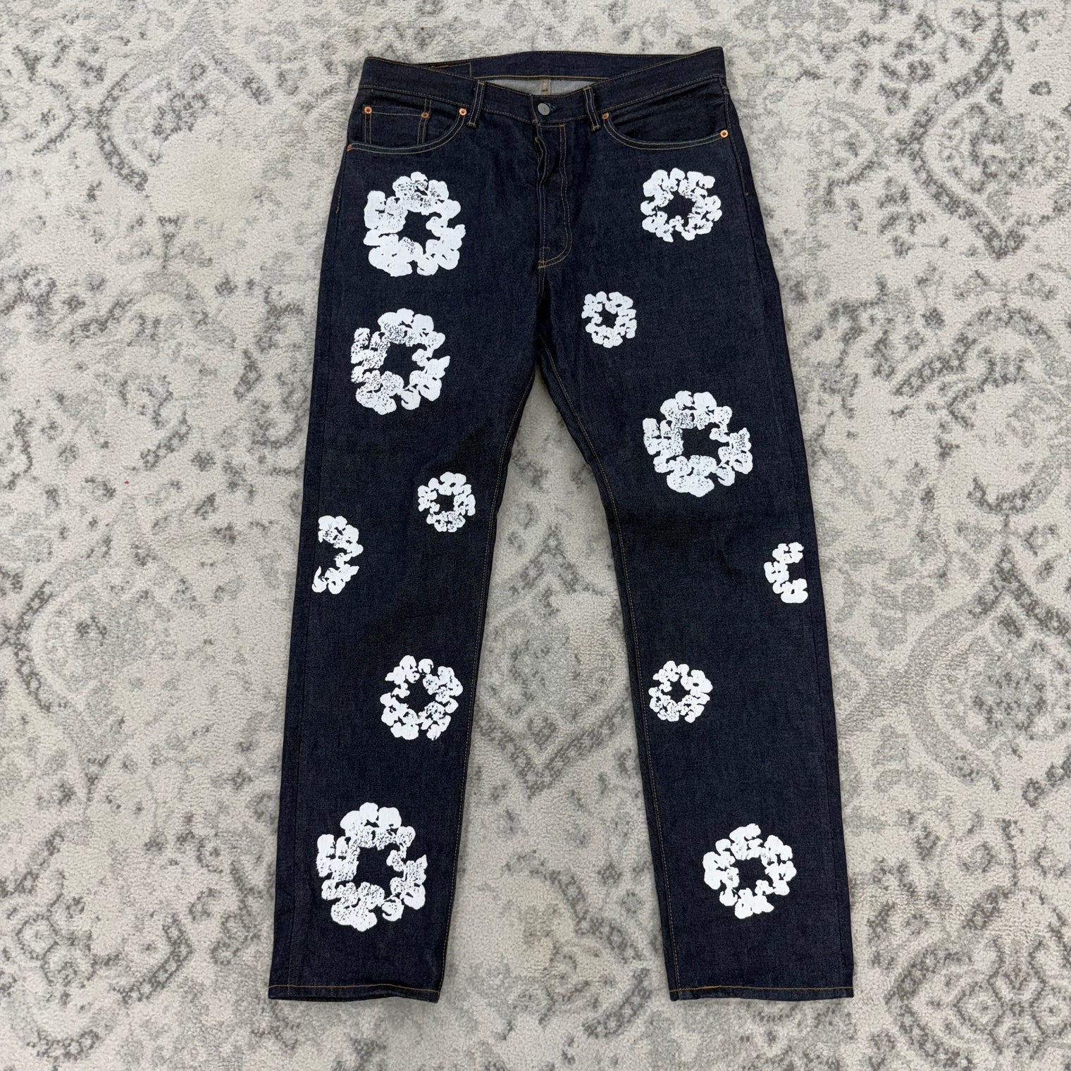 Denim Tear Indigo Denim Levis Pants (USED)