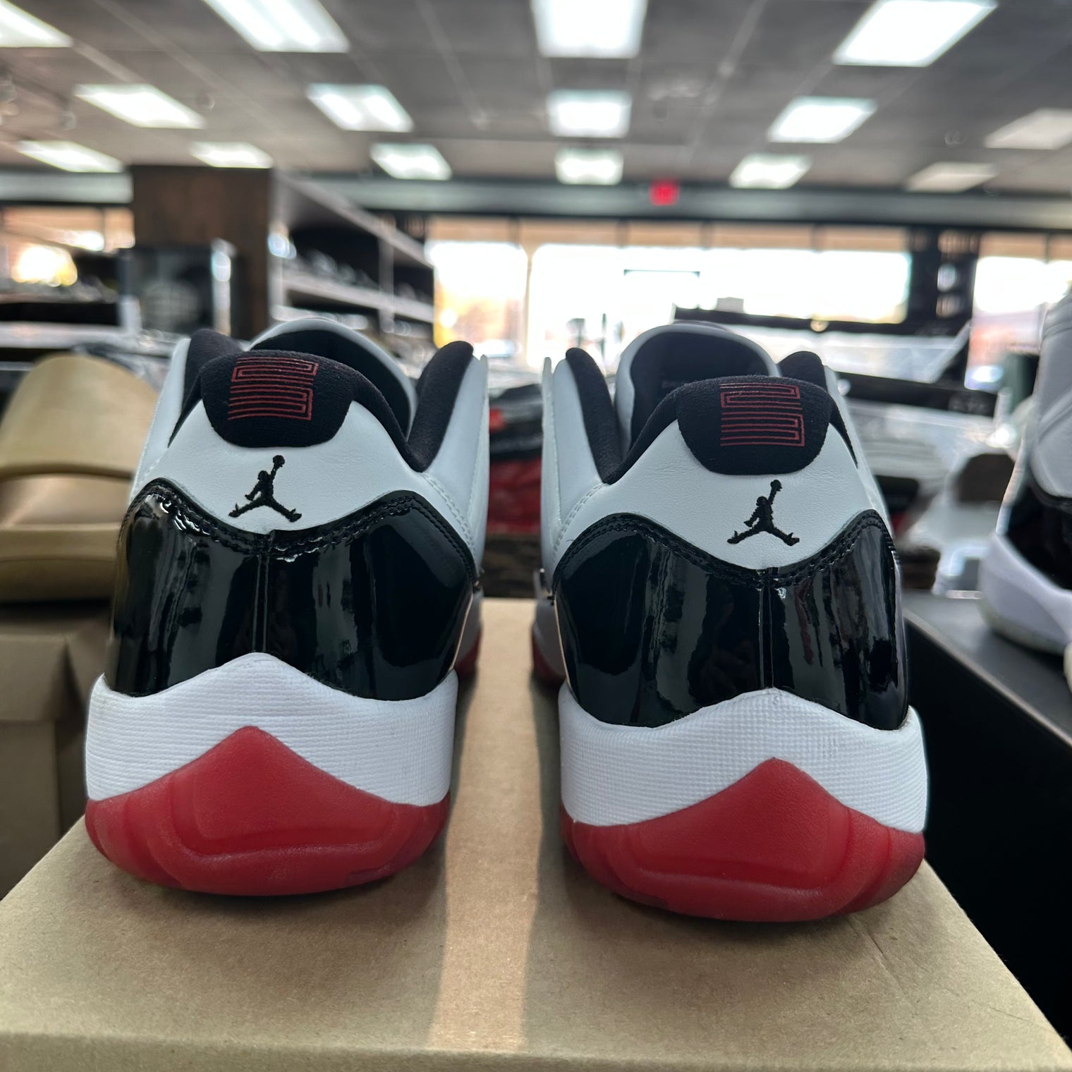Bred Concord Jordan 11 Low (USED, No Box)