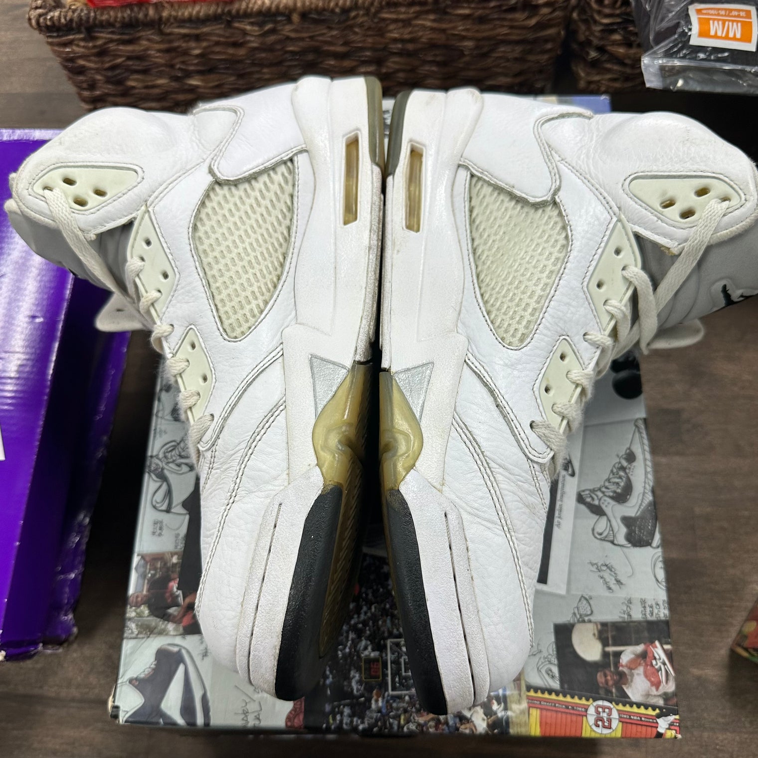 Metallic Jordan 5 (USED, No Box)