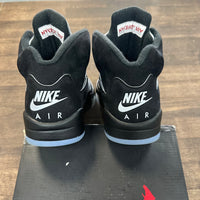 Black Metallic Jordan 5 (USED)