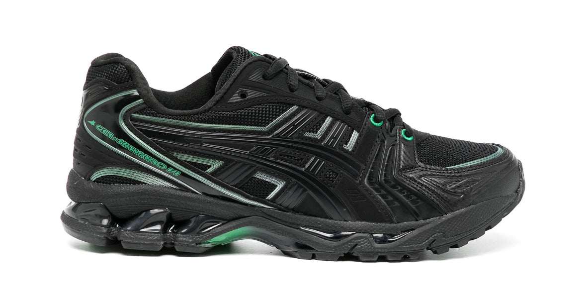 8on8 Black Green Asics Gel Kayano 14