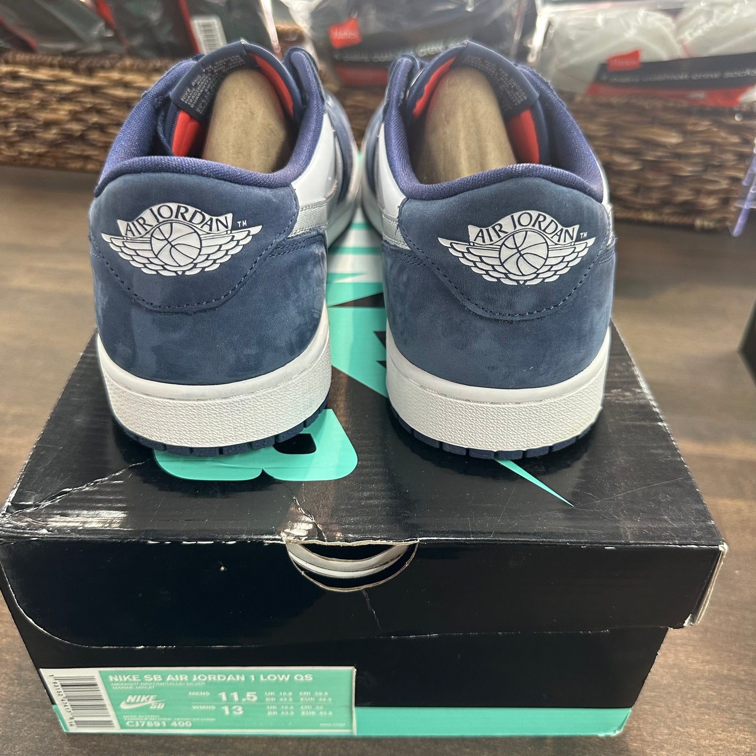 Nike Jordan 1 Low SB Midnight Navy (USED)