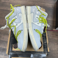 Lot 06 of 50 Off White Dunk Low (USED)