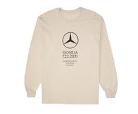 Kanye West Donda Atlanta Listening Event L/S Tee Cream