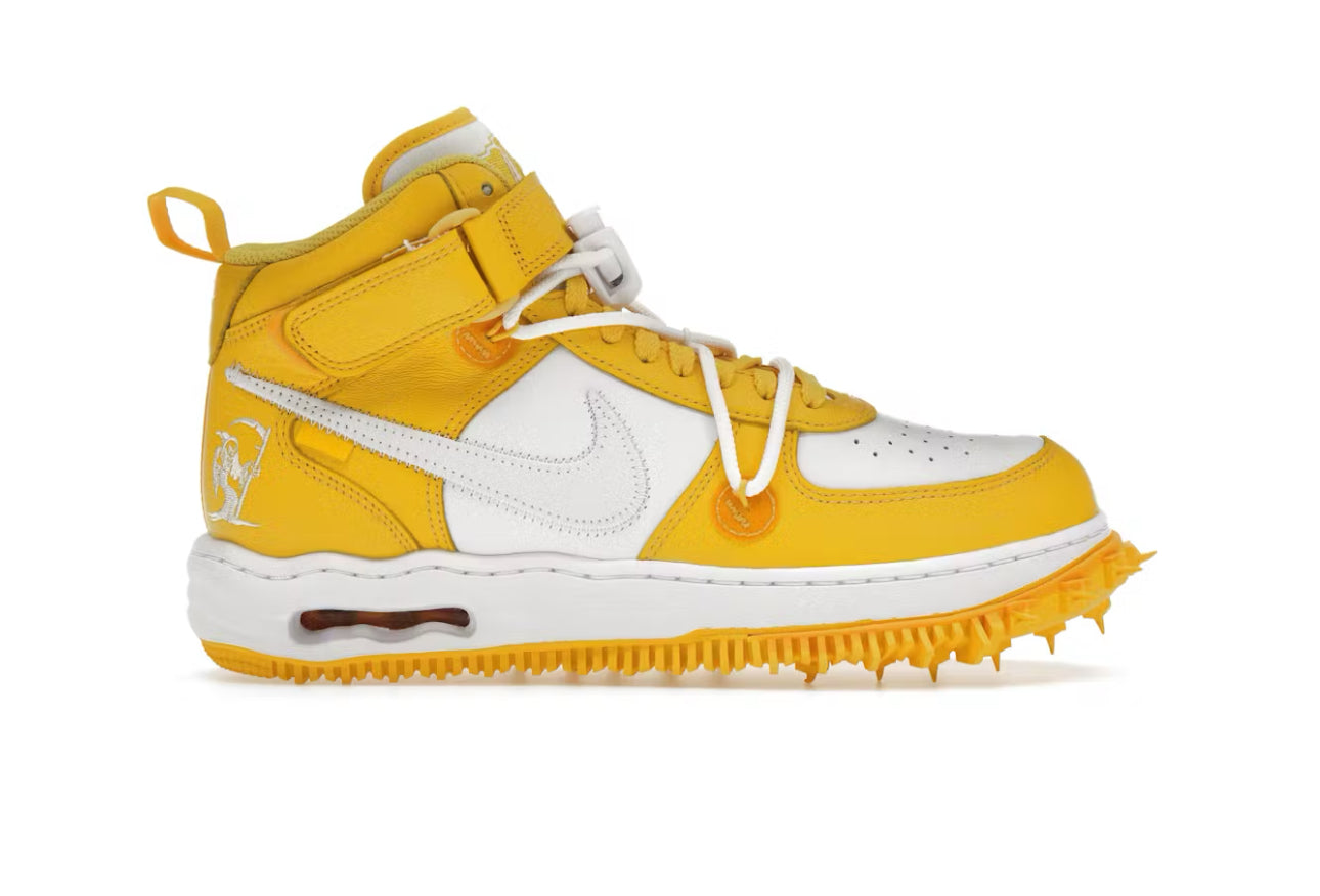 Off-White Varsity Maize Air Force 1 Mid SP