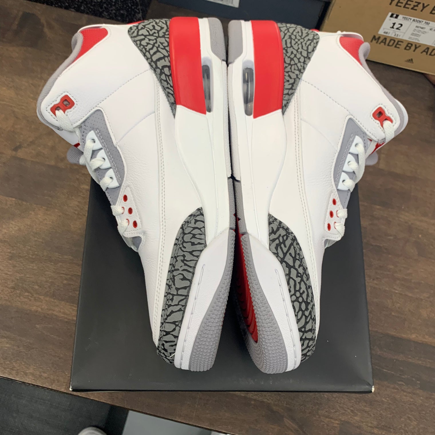 Fire Red Jordan 3 (USED)
