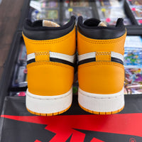 (GS) Taxi Yellow Toe Jordan 1 High (USED)