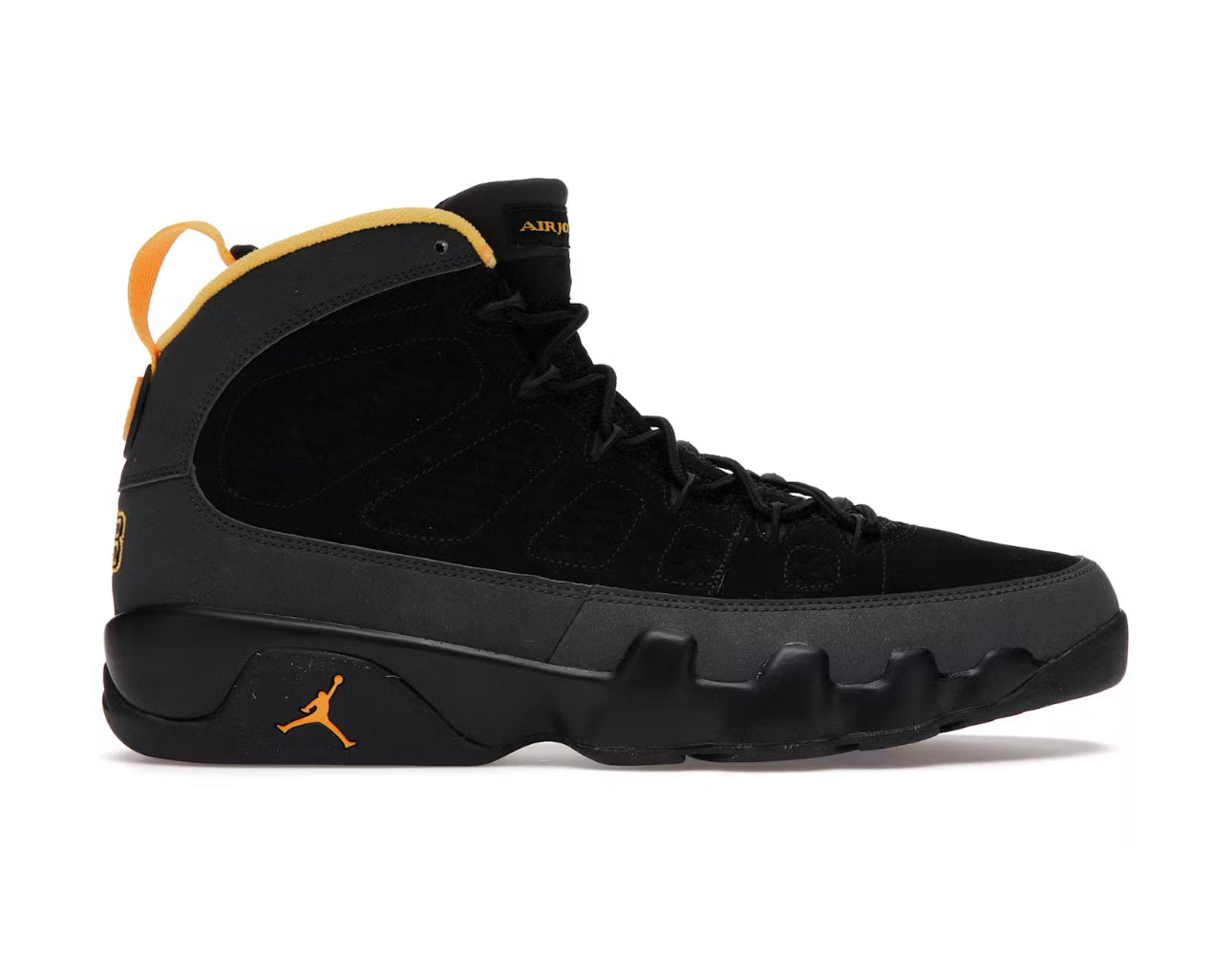 Charcoal University Gold Jordan 9