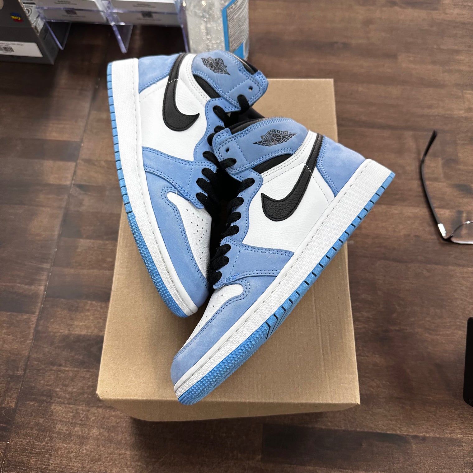 University Blue Jordan 1 High (GS) (USED, No Box)