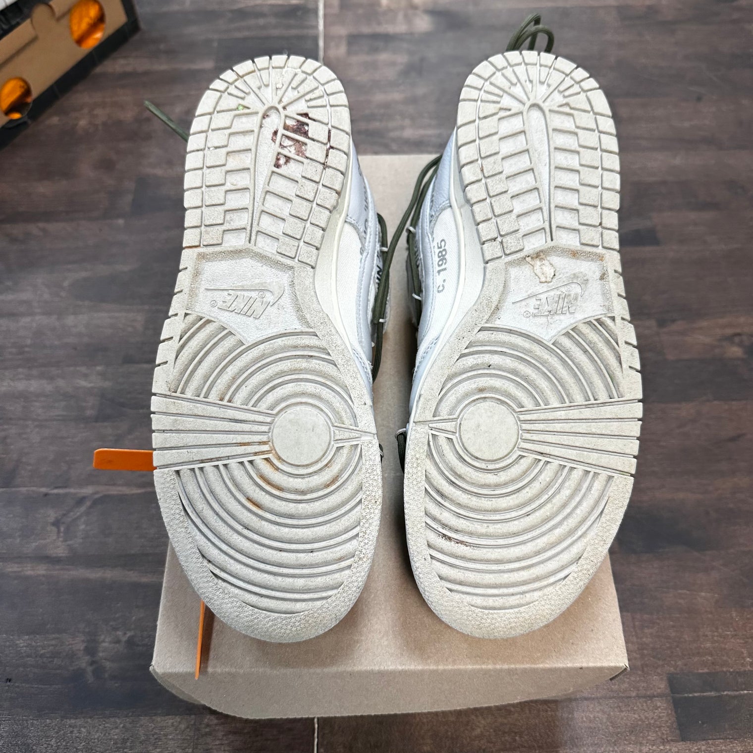 Lot 22 of 50 Off-White Dunk Low (USED, No Box)