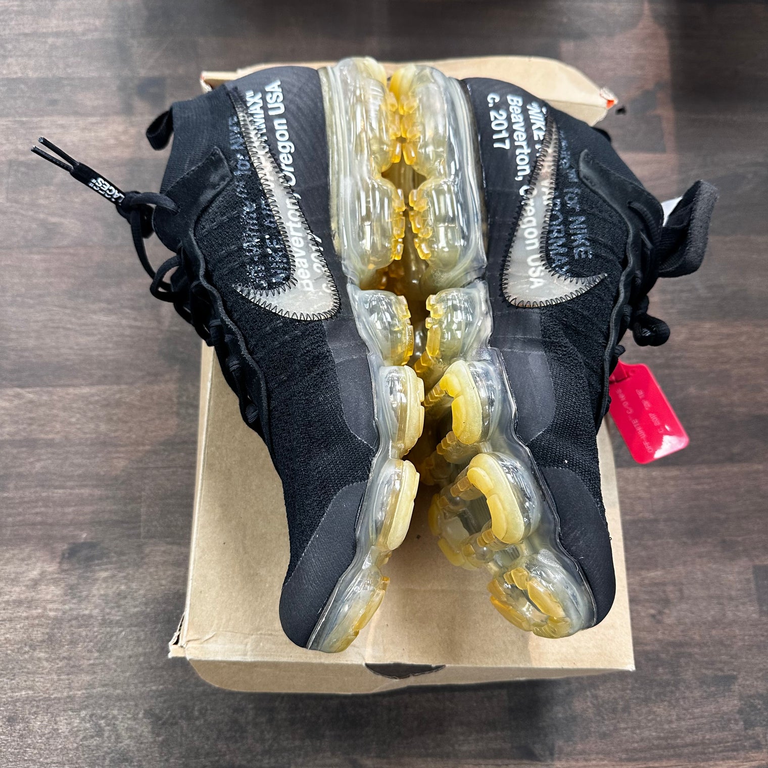 Black Nike Off-White Vapormax (USED)