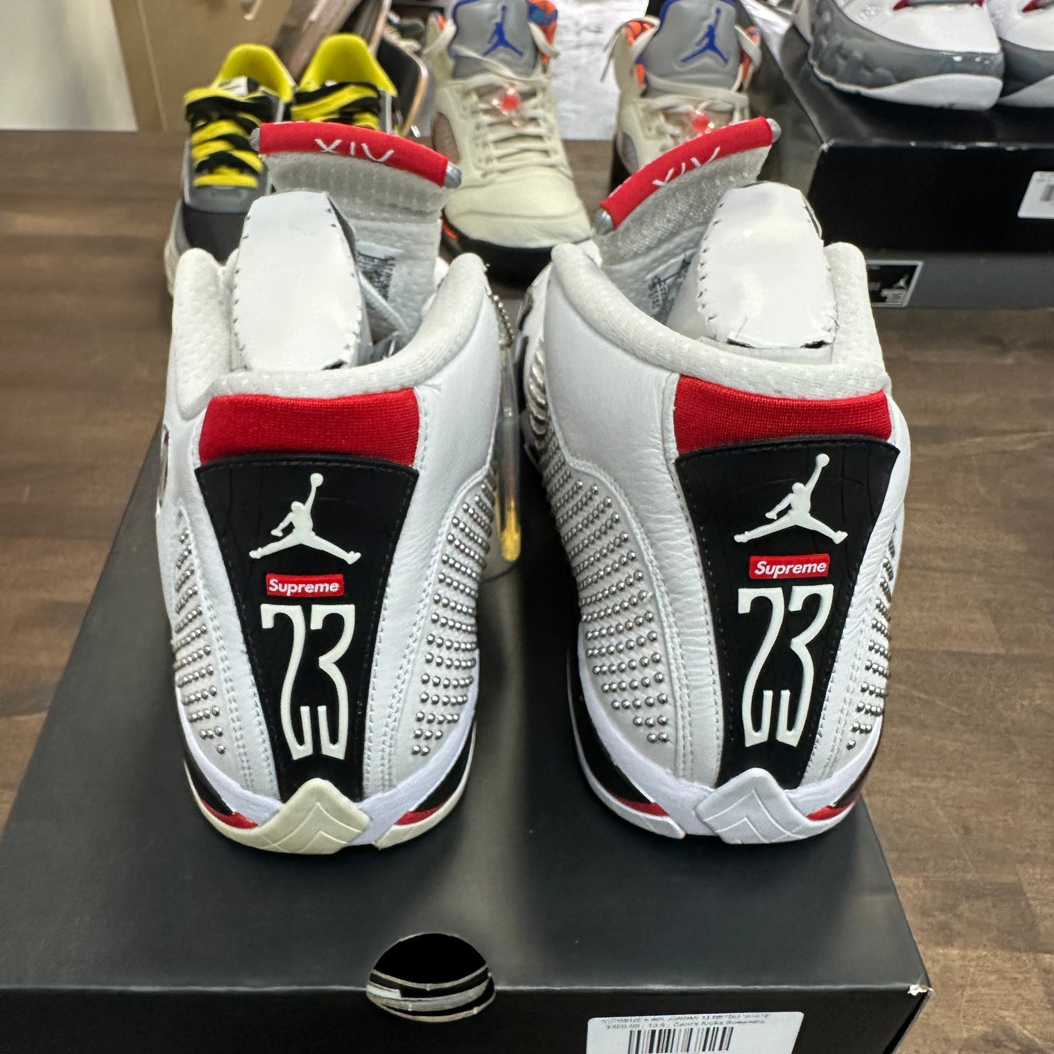 Supreme Jordan 14 White (USED)