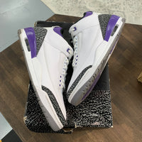 Dark Iris Jordan 3 (USED)
