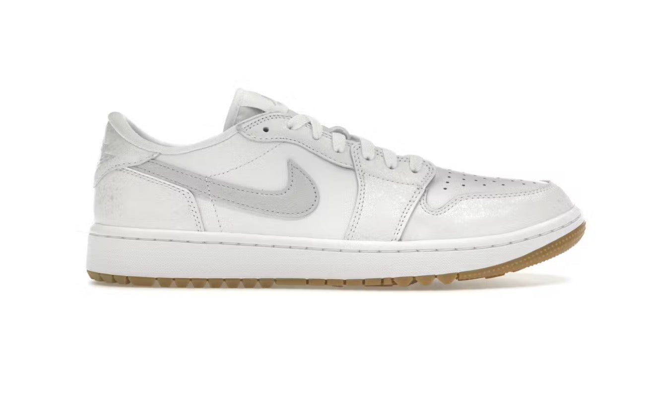 White Gum Jordan 1 Low Golf