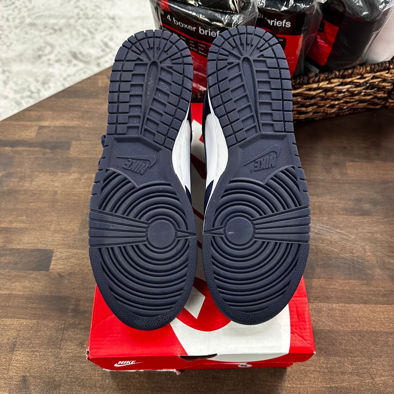 Championship Navy Dunk High (USED)