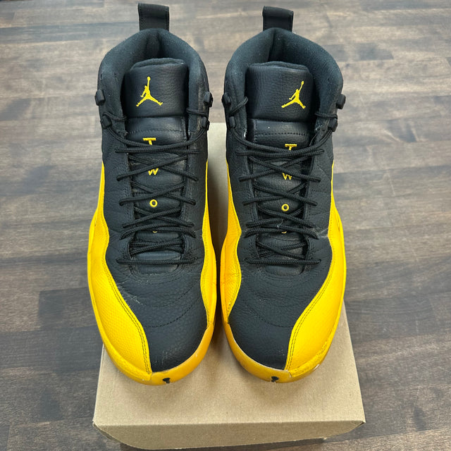 University Gold Jordan 12 (USED,NO BOX)