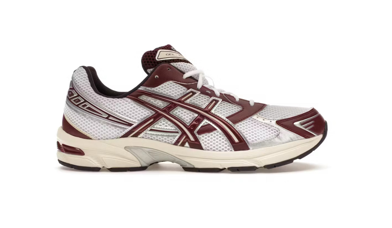 White Maroon Banner ASICS Gel-1130
