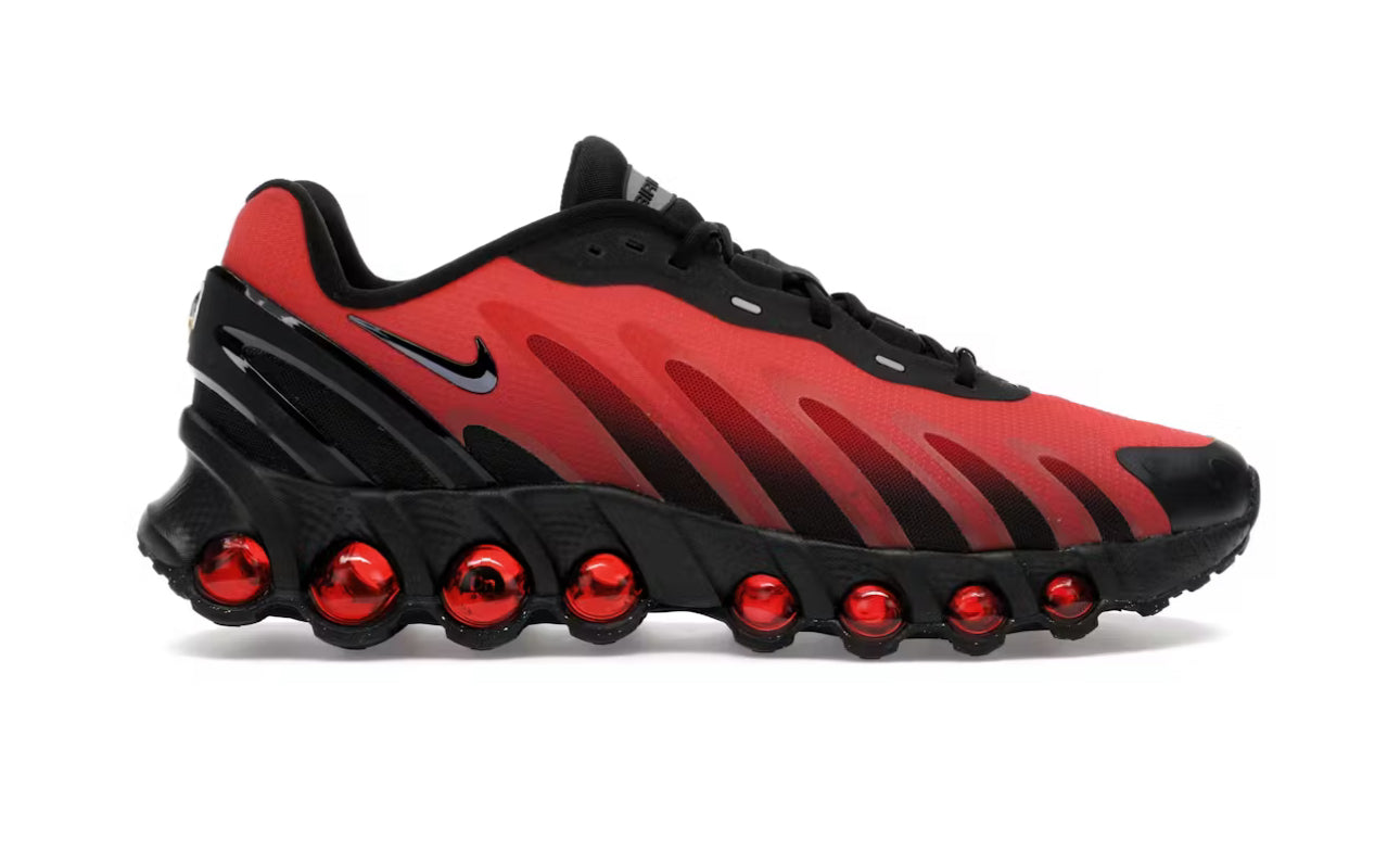 Black Bright Crimson Air Max Dn8