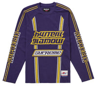 Hysteric Glamour Supreme Mesh Jersey Purple