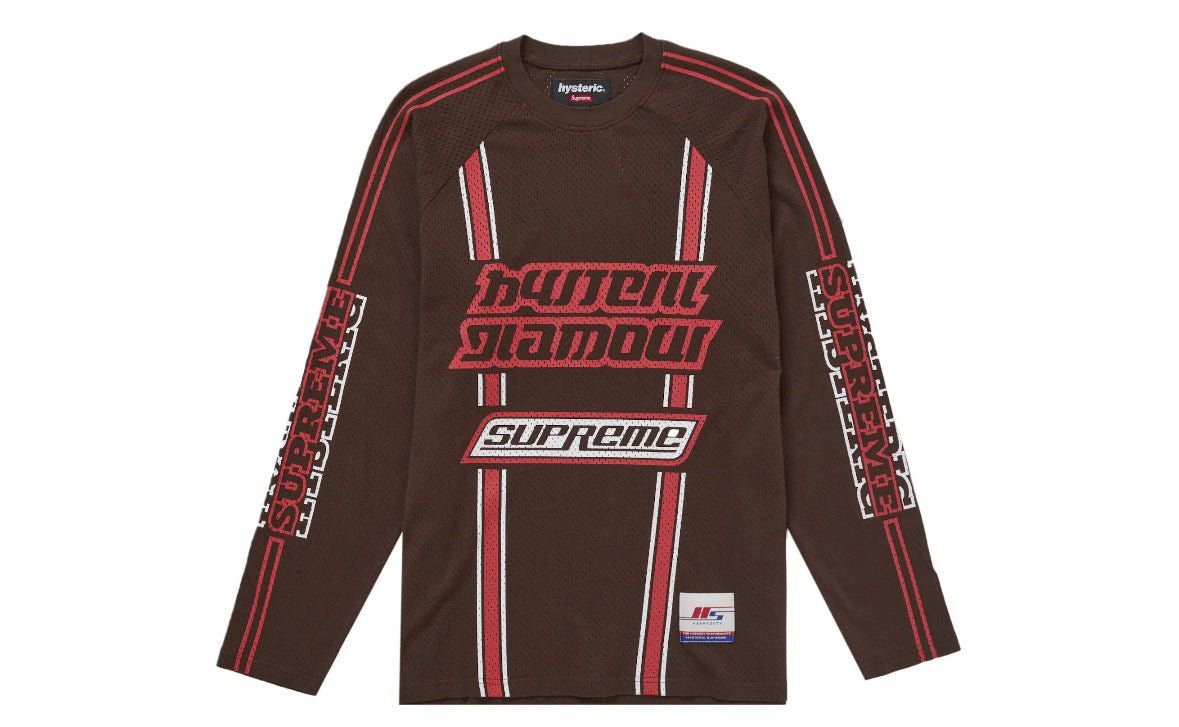 Supreme Hysteric Glamour Mesh L/S Top