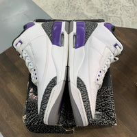 Dark Iris Jordan 3 (USED)