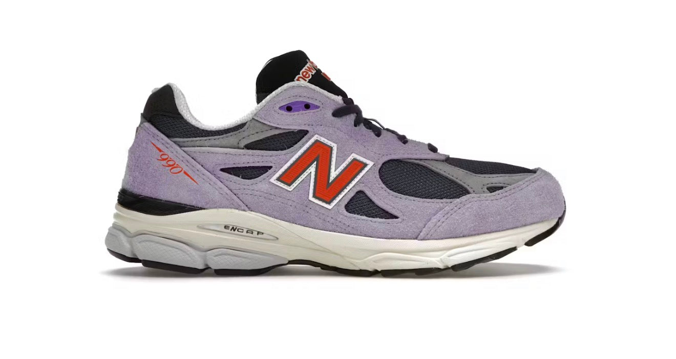 New Balance 990v3 MiUSA Teddy Santis Raw Amethyst