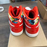 Barcelona Sweater Jordan 1 Mid (USED, No Box)