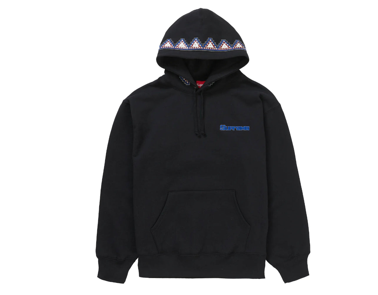 Supreme Pharoah Studded Hoodie Black