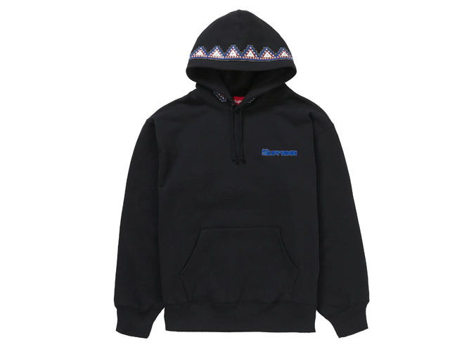 Supreme Pharoah Studded Hoodie Black