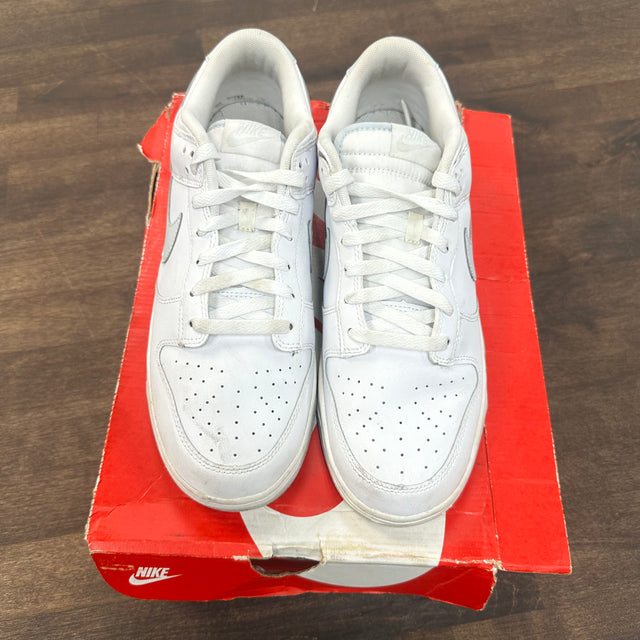 Pure Platinum Nike Dunk Low (USED)